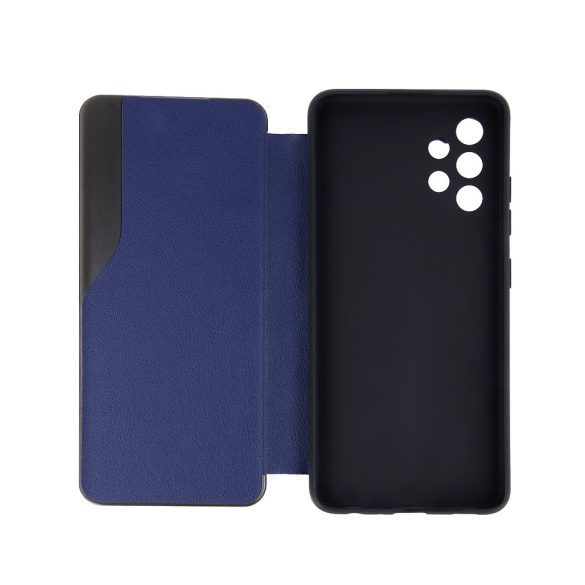 Eco Leather View Case 2 Xiaomi Redmi 9C oldalra nyíló tok, sötétkék