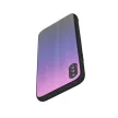 Aurora Glass Samsung Galaxy A32 5G hátlap, tok, rózsaszín-fekete