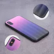 Aurora Glass Samsung Galaxy A32 5G hátlap, tok, rózsaszín-fekete