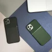 Elegance Case Samsung Galaxy A12/M12 hátlap, tok, fekete