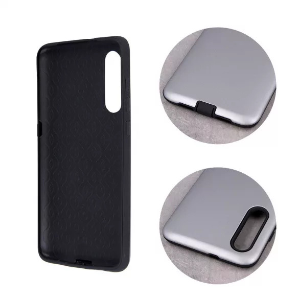 Defender Smooth case Xiaomi Redmi 9A/9AT/9i hátlap, tok, ezüst