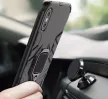 Armor Ring iPhone 13 Pro Max ütésálló hátlap, tok, fekete