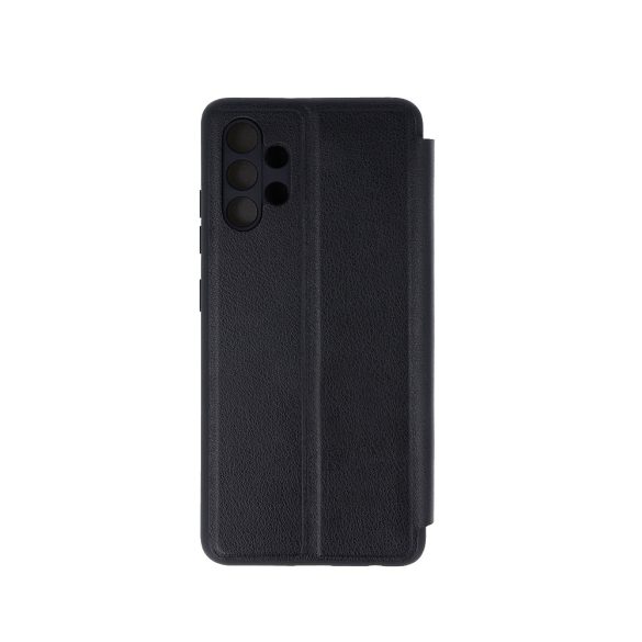 Eco Leather View Case 2 Xiaomi Redmi 9T/Poco M3 oldalra nyíló tok, fekete