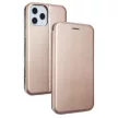 Smart Diva Xiaomi Redmi 10 oldalra nyíló tok, rozé arany