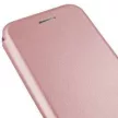 Smart Diva Xiaomi Redmi 10 oldalra nyíló tok, rozé arany