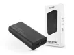 Forever SPF-02 Power Bank PD+QC hordozható külső akkumulátor, 2xUSB-A/1xUSB-C 20000 mAh, 18W, fekete