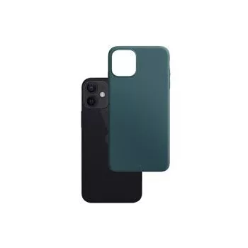 iPhone 14 Pro Matt TPU szilikon tok, sötétzöld