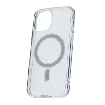   Anti-Shock iPhone 12/12 Pro 1.5mm MagSafe ütésálló, szilikon hátlap, tok, átlátszó