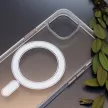 Anti-Shock iPhone 12/12 Pro 1.5mm MagSafe ütésálló, szilikon hátlap, tok, átlátszó