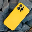 Silicone Case iPhone 7/8/SE (2020/2022) szilikon hátlap, tok, sárga