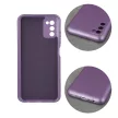 Metallic case Samsung Galaxy A14 4G/5G szilikon hátlap, tok, ibolya