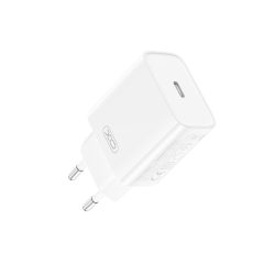   XO CE15 Wall Charger hálózati töltő adapter, gyorstöltő, PD 20W, USB-A, 3A, fehér