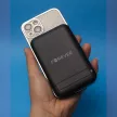 Forever MATB-100 PD 3.0 & QC 3.0 Power Bank and Qi Wireless Charger, 10000 mAh, 22.5W hordozható külső akkumulátor és vezeték nélküli Qi töltő, fekete