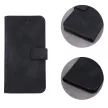 Smart Velvet iPhone 15 oldalra nyíló tok, fekete