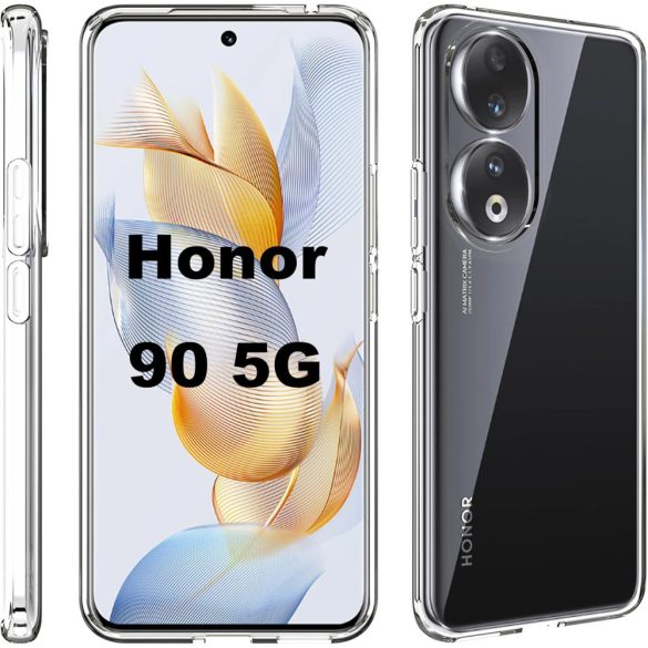 b2b-honor-90-5g-slim-case-1mm-szilikon-hatlap-tok-atlatszo