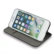 Smart Magnetic Samsung Galaxy S24 Ultra oldalra nyíló tok, sötétkék