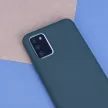 Samsung Galaxy A55 5G Matt TPU szilikon hátlap, tok, sötétzöld
