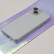 Slim Color Samsung Galaxy A50/A30/A50s/A30s kameravédős hátlap, tok, átlátszó