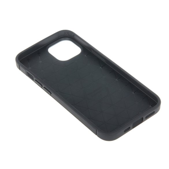 Carbon Premium Case iPhone 14 Pro hátlap, tok, fekete