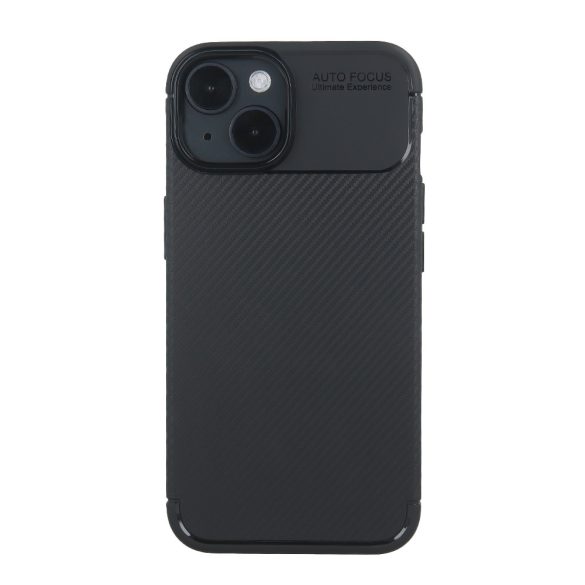 Carbon Premium Case iPhone 15 Pro Max hátlap, tok, fekete