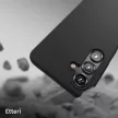 Etteri Silicone case Samsung Galaxy S24 tok, fekete