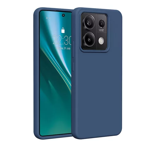 Etteri Silicone case for Xiaomi Redmi Note 13 Pro 5G tok, kék