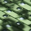 Etteri Silicone case Samsung Galaxy S23 FE tok, zöld