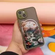 Ultra Trendy Case Travel Samsung Galaxy A55 5G szilikon hátlap, tok, mintás, zöld