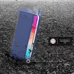 Smart Magnet iPhone 16 Pro oldalra nyíló tok, sötétkék