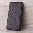 Smart Caro iPhone 16 Plus oldalra nyíló tok, fekete