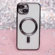 Color Chrome Mag case iPhone 16 Pro MagSafe kameravédős hátlap, tok, fekete