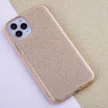 Glitter 3in1 Case iPhone 16 hátlap, tok, arany