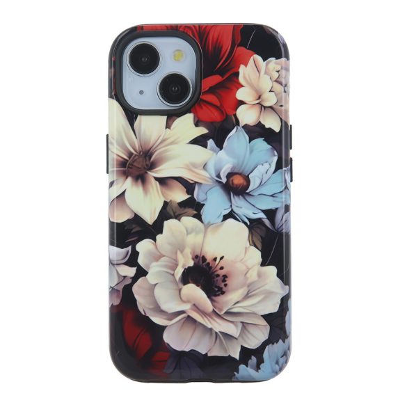 Decor Case Garden iPhone 16 Plus hátlap, tok, mintás, színes