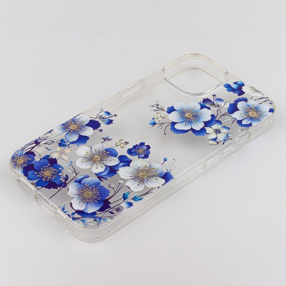 IMD Print Floral case iPhone 16 Pro hátlap tok, mintás, színes