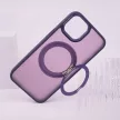 Mag Ring Rotating case iPhone 16 Pro MagSafe hátlap, tok, gyűrűs kitámasztóval, lila