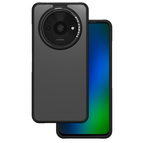 Crystal tok, fekete case for Xiaomi Redmi A3 4G (Global) tok, fekete