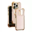 Circle Glam Mag Case iPhone 16 MagSafe hátlap, tok, rózsaszín