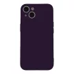 Silicone Case iPhone 16 Plus kameravédős szilikon hátlap, tok, lila