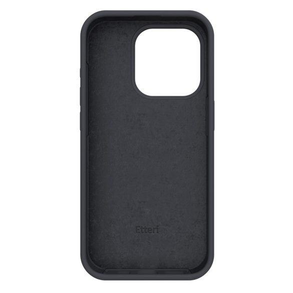 Etteri Silicone case iPhone 16 Pro szilikon hátlap, tok, fekete