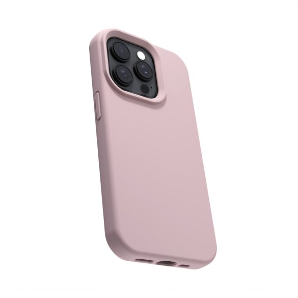 Etteri Silicone case iPhone 16 szilikon hátlap, tok, világos rózsaszín