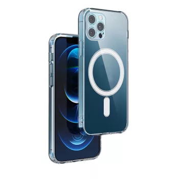   Anti Shock 1,5 mm Mag iPhone 16 6,1" kameravédő tok, átlátszó