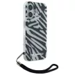 Karl Lagerfeld KLHCP16SHZBPKCCK iPhone 16 6.1" tok, fekete IML Zebra Pattern & Cord