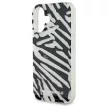 Karl Lagerfeld KLHCP16SHZBPKCCK iPhone 16 6.1" tok, fekete IML Zebra Pattern & Cord