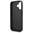 Karl Lagerfeld KLHCP16SPGKHPRPK iPhone 16 6.1" tok, fekete Cardslots Monogram
