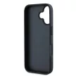Karl Lagerfeld KLHCP16SPGKLKCPK iPhone 16 6.1" tok, fekete Monogram Karl&Chaoupette Head Pin