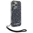Karl Lagerfeld case iPhone 16 Pro Max 6,9" KLHCP16XHZBPKCCU Hard Zebra With Cord tok, lila