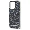 Karl Lagerfeld case iPhone 16 Pro Max 6,9" KLHCP16XHZBPKCCU Hard Zebra With Cord tok, lila