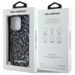 Karl Lagerfeld case iPhone 16 Pro Max 6,9" KLHCP16XHZBPKCCU Hard Zebra With Cord tok, lila