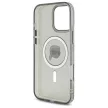 Karl Lagerfeld KLHMP16LHLSKIK iPhone 16 Pro 6.3" tok, fekete IML Metal Karl Head MagSafe