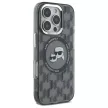 Karl Lagerfeld case iPhone 16 Pro 6,3" KLHMP16LHMCKMHK tok, fekete Hard IML Monogram Karl&Choupette Head MagSafe
